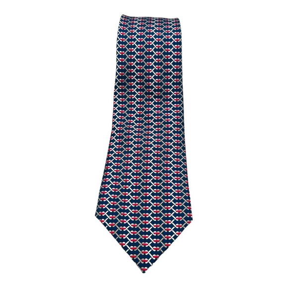 Hermes Paris 100% Silk Men's Tie 7060 TA - Picture 5 of 7